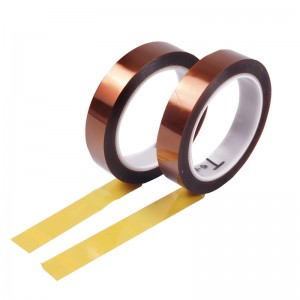 PI KAPTON Vysokoteplotní páska Auto Trime Teplotní páska 0.05mm Zlatý prst pásku